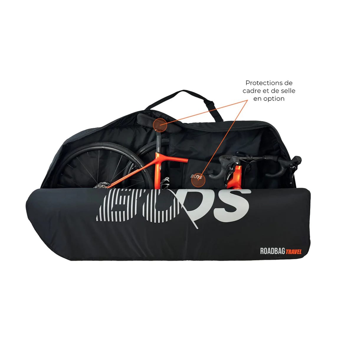 BUDS ROADBAG TRAVEL Road Bike Bag (Special Plane) Black