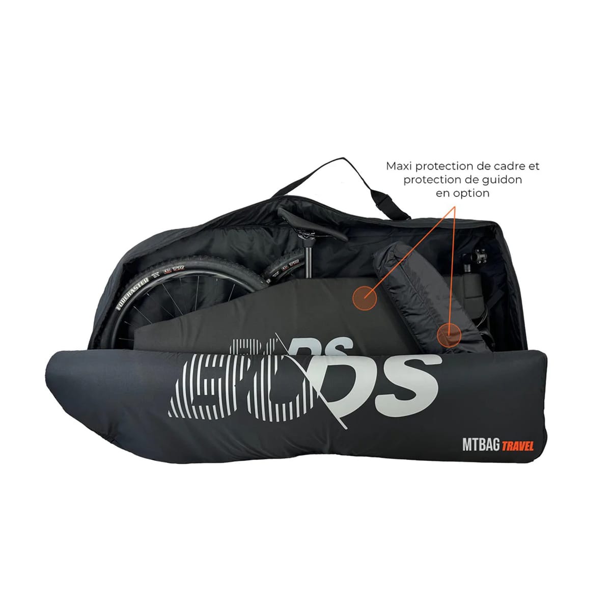 BUDS MTBAG TRAVEL 2025 MTB Bike Bag (Special Airline) Black
