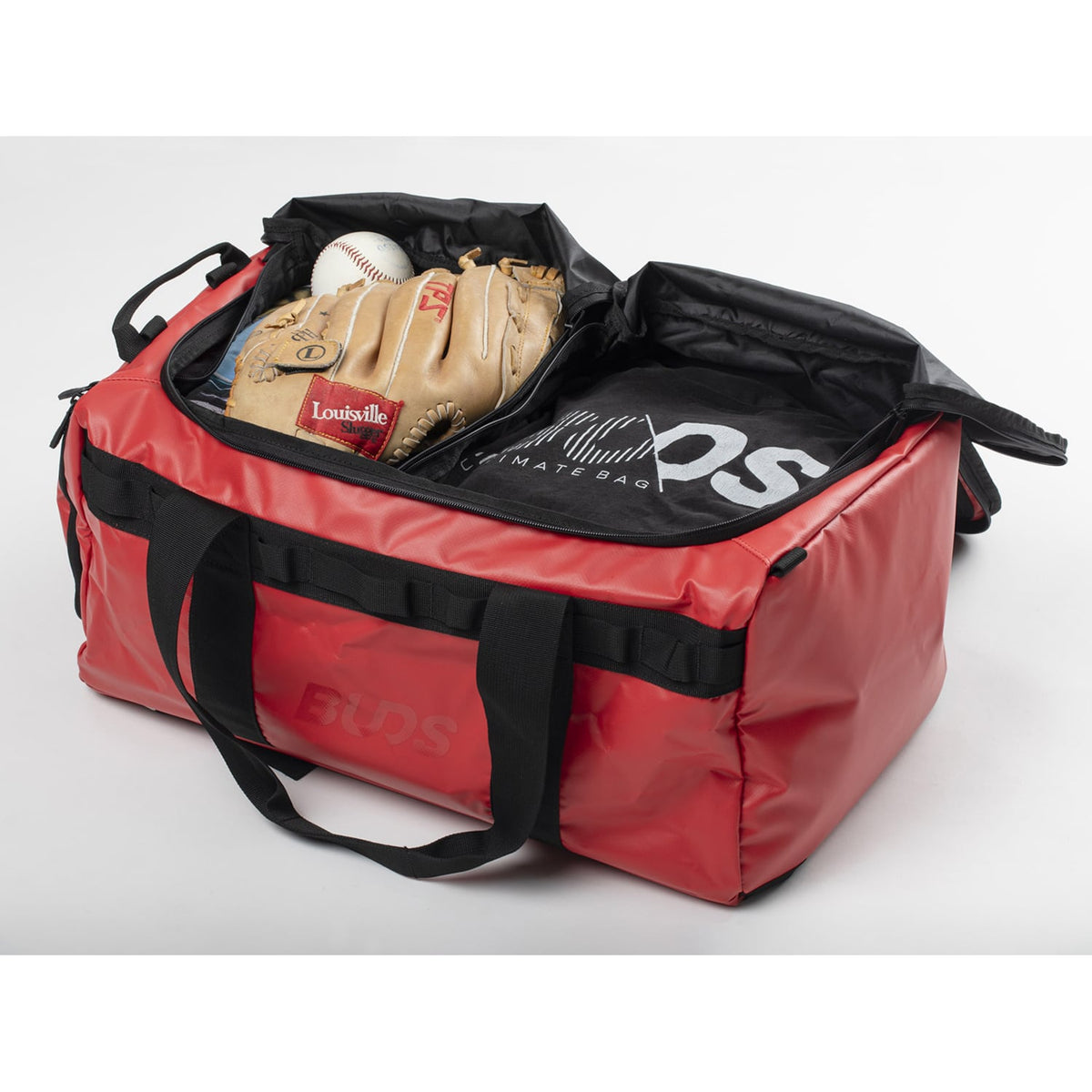 BUDS DUFFEL BAG MEDIUM 42 L Red Travel Bag