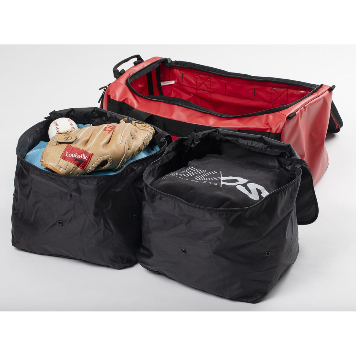BUDS DUFFEL BAG MEDIUM 42 L Red Travel Bag