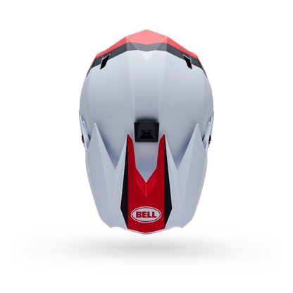 Casque VTT BELL FULL-10 MIPS LEVEL SET Blanc/Rouge
