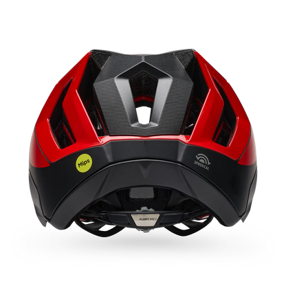 Casque VTT BELL  5FIFTY SPHERICAL FLUID Noir/Rouge