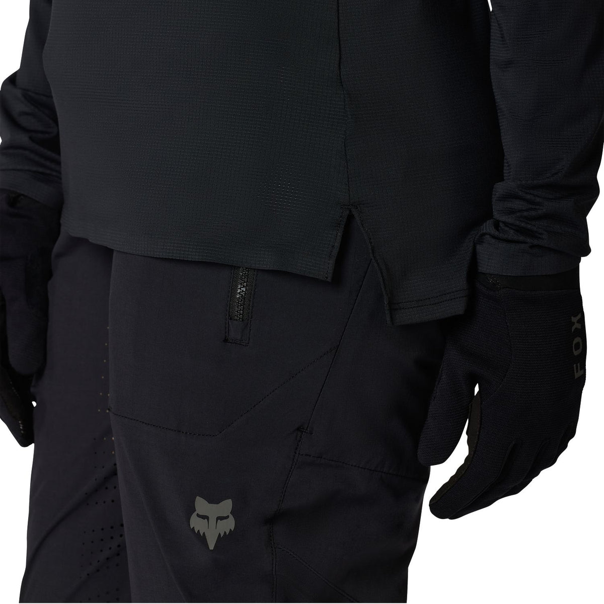 Tröja FOX FLEXAIR Dam Långärmad Svart