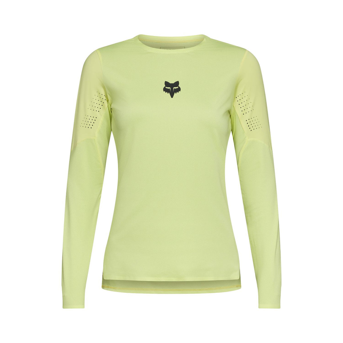FOX FLEXAIR Women's Long Sleeve Jersey Lime Yellow