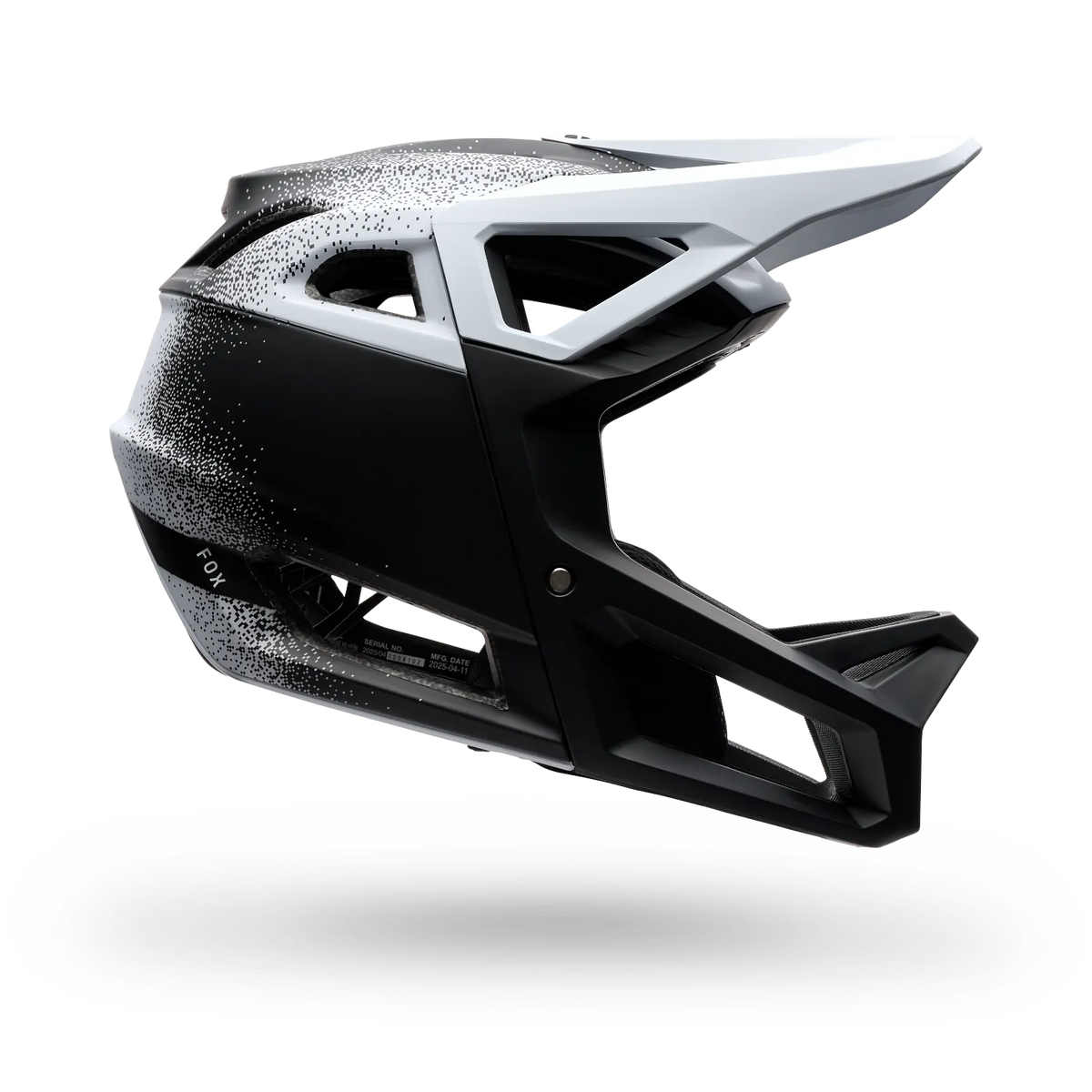 FOX PROFRAME RS AURA MTB-hjälm svart/vit