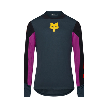 Tricou FOX DEFEND CREATION Mânecă Lungă Albastru