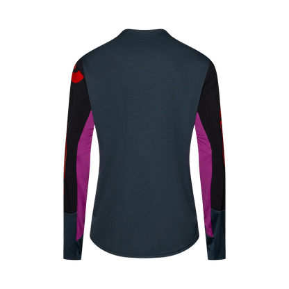 Tricou FOX DEFEND CREATION Mânecă Lungă Albastru