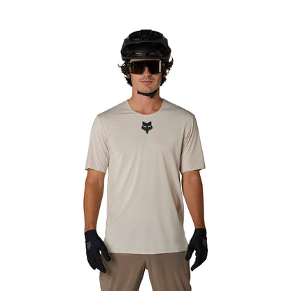 Maillot FOX FLEXAIR Manches Courtes Chalk