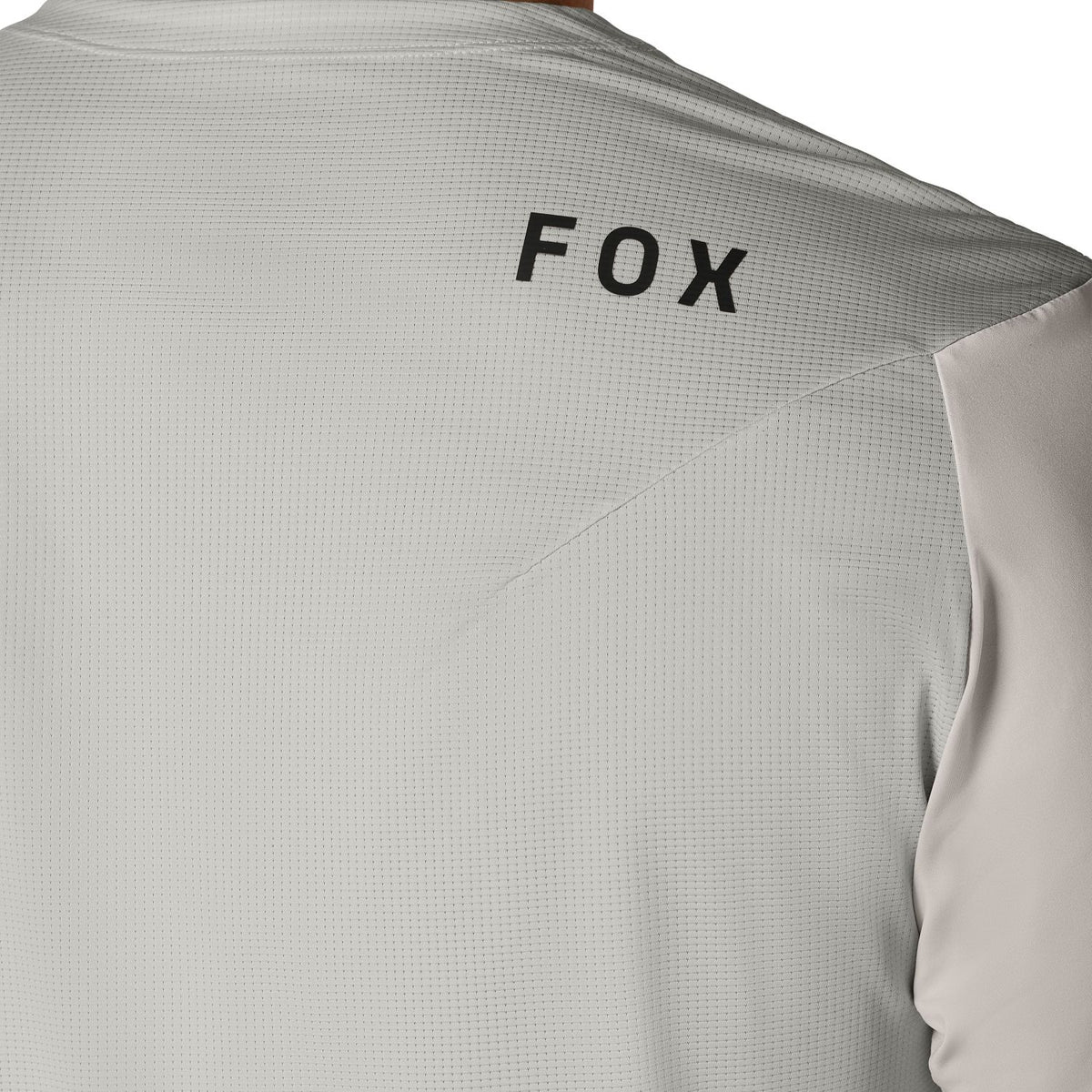 Tröja FOX FLEXAIR Kortärmad Chalk