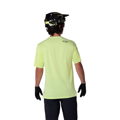 Μπλουζάκι FOX FLEXAIR Κοντομάνικο Lime