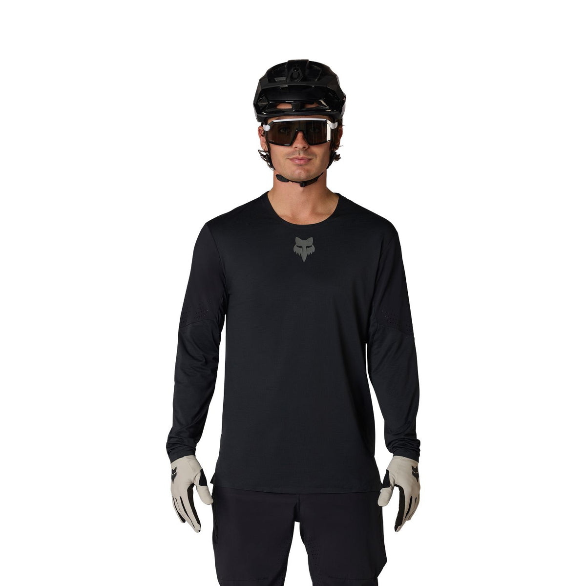 FOX FLEXAIR Long Sleeve Jersey Black