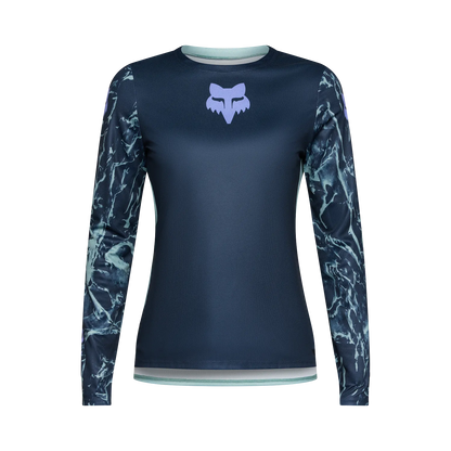 Dres FOX RANGER IMAGE PRINT Ženska Dolgi Rokavi Modra
