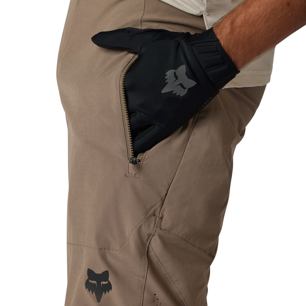 Kalhoty FOX FLEXAIR Béžové Nutmeg