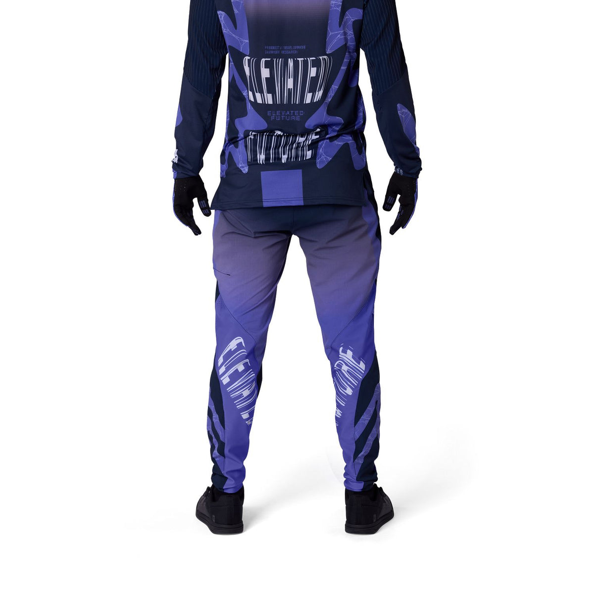 Spodnie FOX FLEXAIR DIFFUSE SE Fioletowe Blueberry