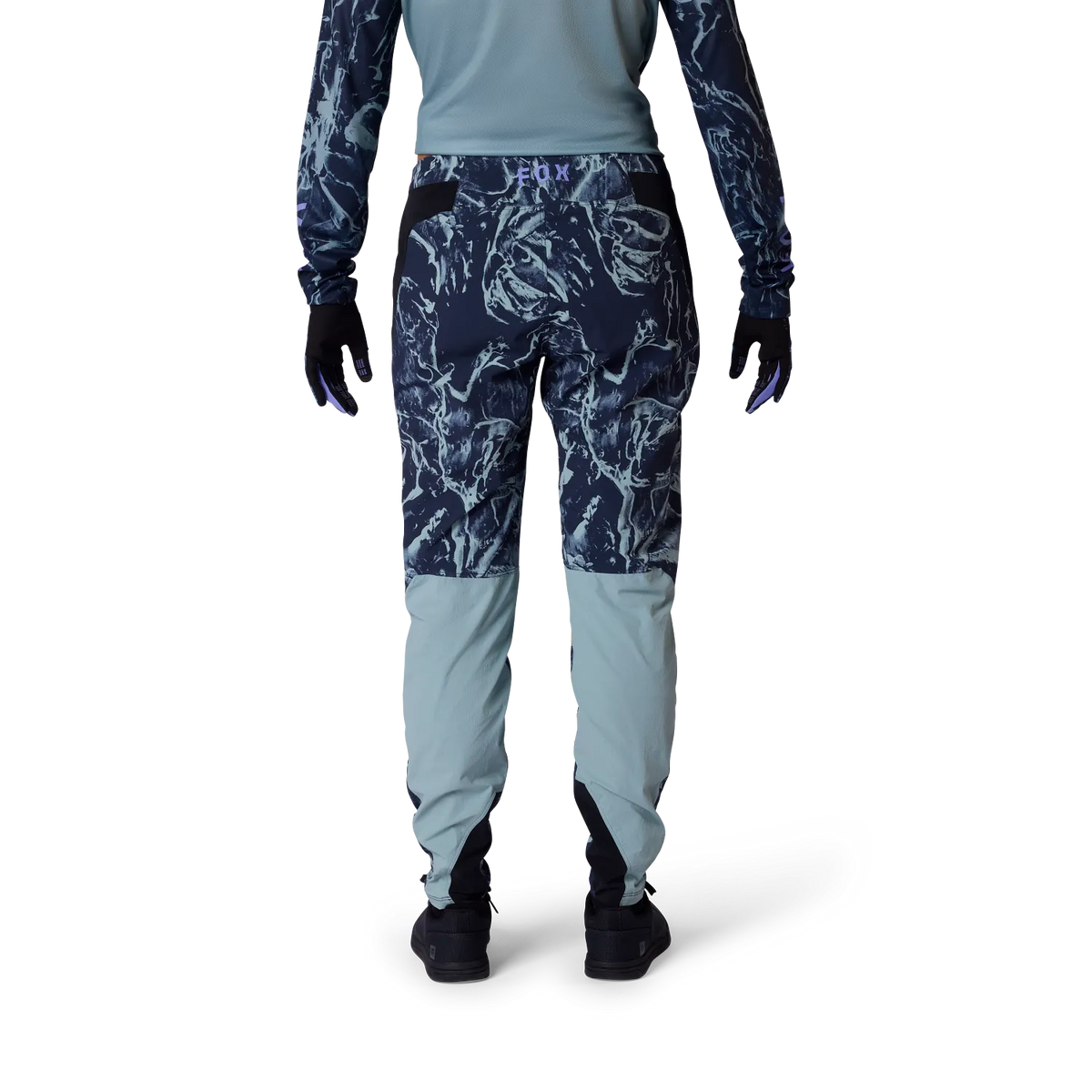 Byxor FOX RANGER IMAGE PRINT Dam Arctic Blue