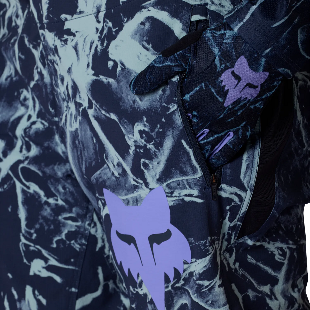 Byxor FOX RANGER IMAGE PRINT Dam Arctic Blue