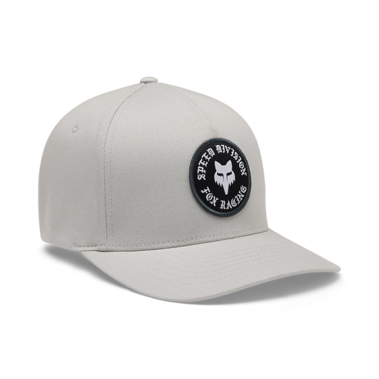 Keps FOX BADGE FLEXFIT Light Grey