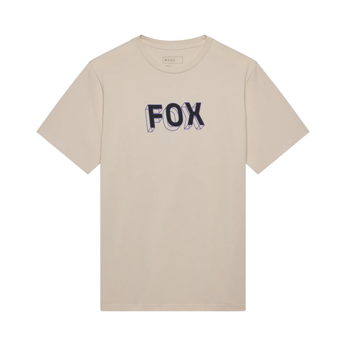T-Shirt FOX IMAGE PRINT 195 ORIGINAL Kortärmad Beige Chalk