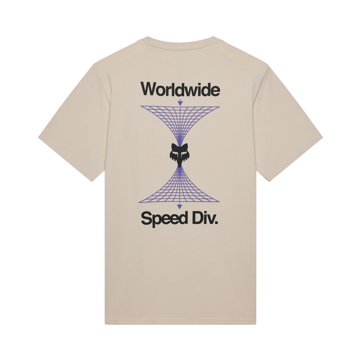 T-Shirt FOX IMAGE PRINT 195 ORIGINAL Kortärmad Beige Chalk