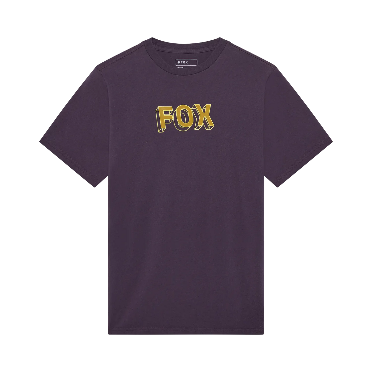 FOX IMAGE PRINT 195 ORIGINAL Short Sleeve T-Shirt Violet Plum Perfect