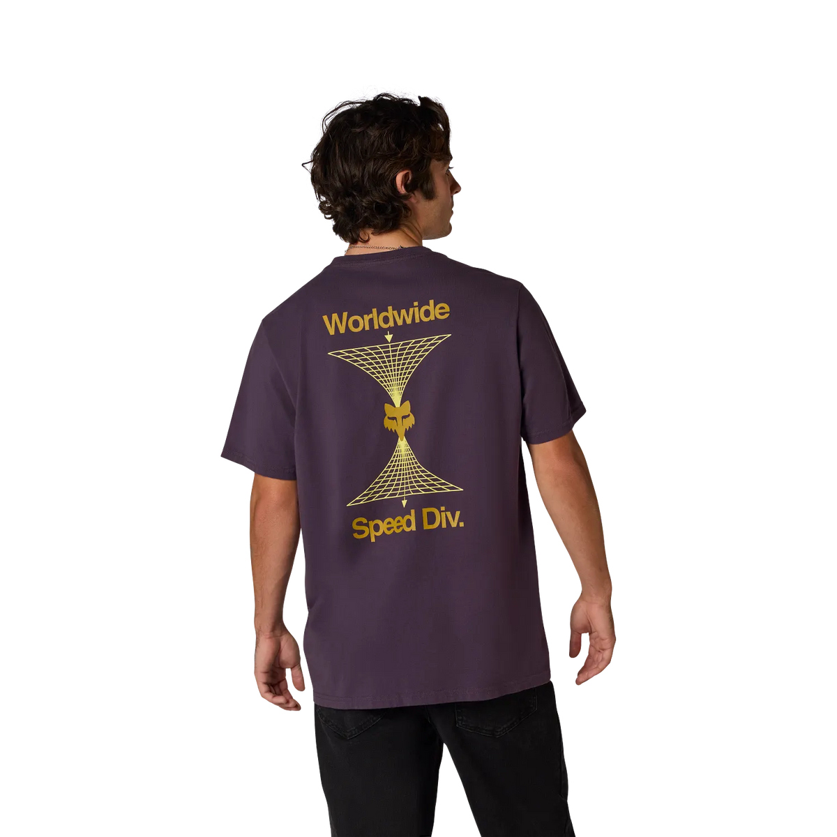 FOX IMAGE PRINT 195 ORIGINAL Short Sleeve T-Shirt Violet Plum Perfect