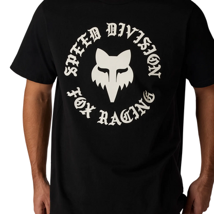 T-Shirt FOX BADGE 195 ORIGINAL Κοντό Μανίκι Μαύρο