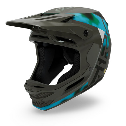 MTB prilba GIRO INSURGENT MIPS SPHERICAL sivá/modrá