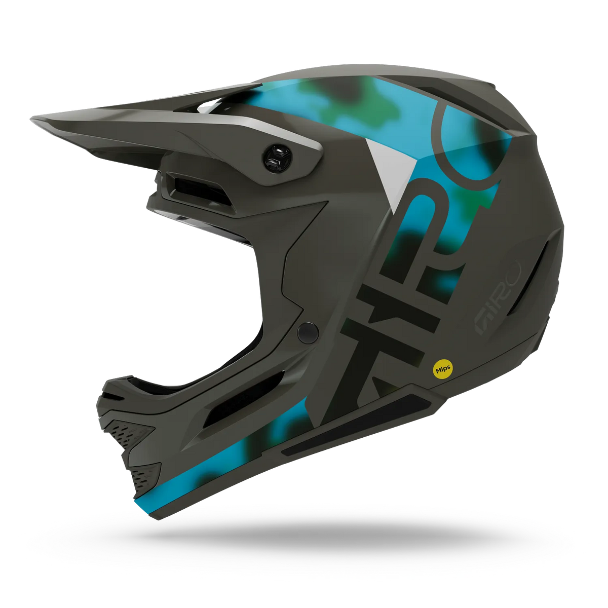 MTB Přilba GIRO INSURGENT MIPS SPHERICAL Šedá/Modrá