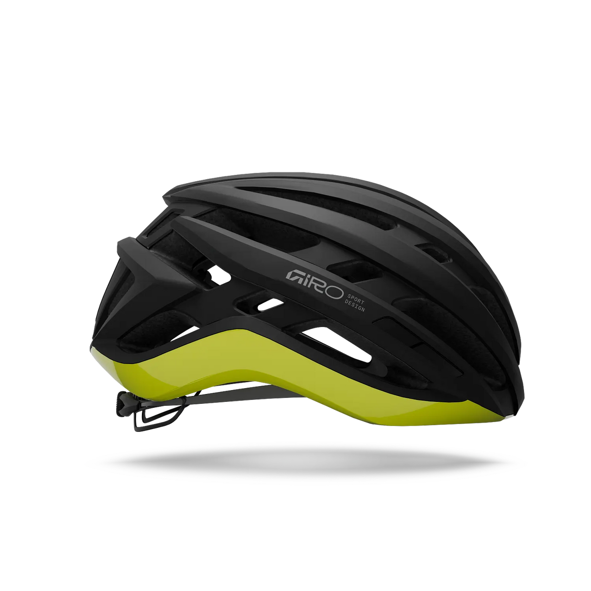 GIRO AGILIS MIPS Road Helmet Black/Yellow Hi Viz