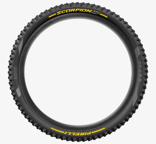 Opona PIRELLI SCORPION RACE DH S 29x2.5 Tubeless Ready Składana Czarny/Żółty 3907600