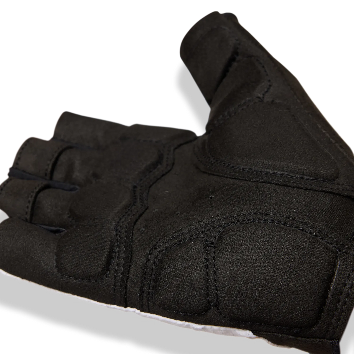 Korte Handschoenen GIRO BRAVO II Gel Wit