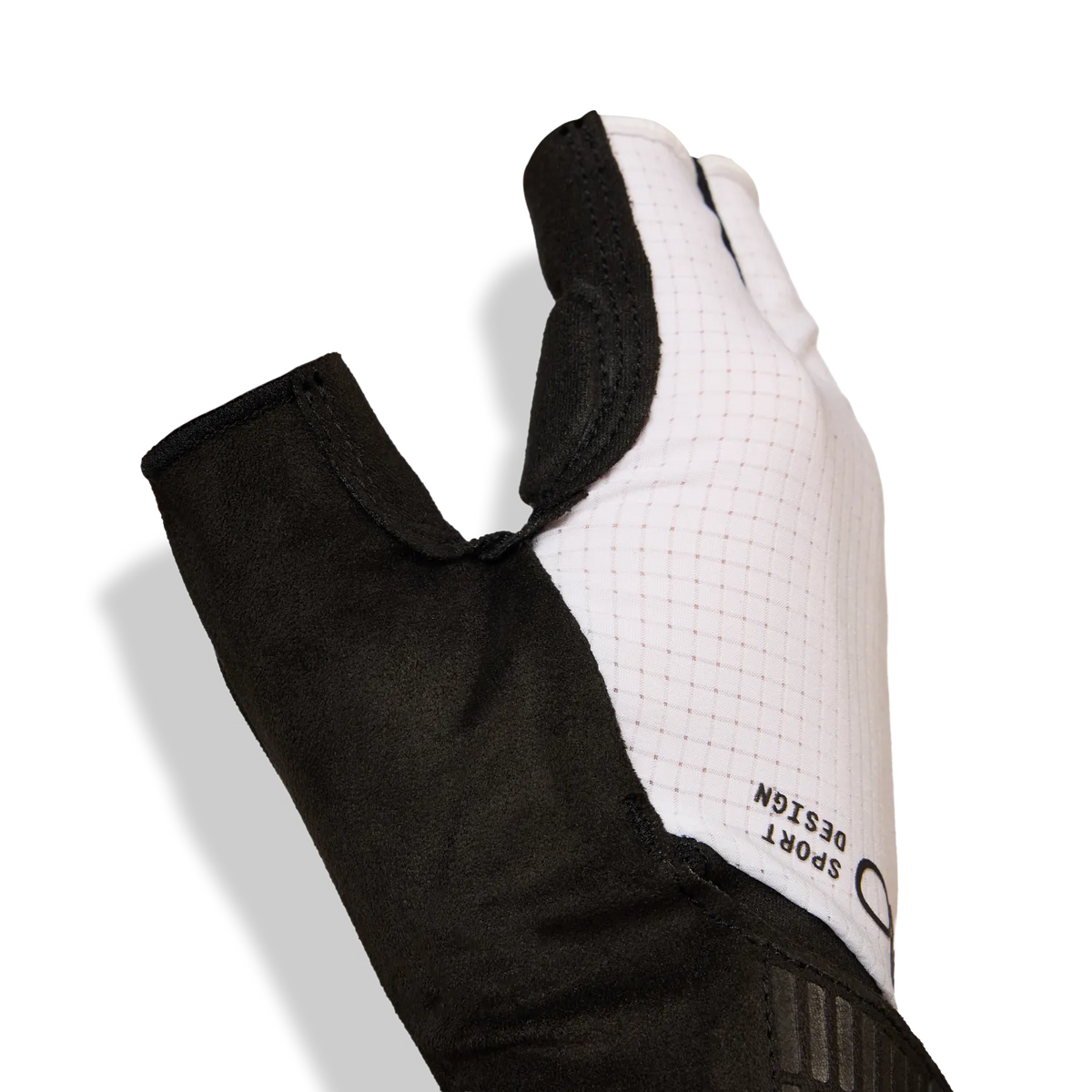 Korte Handschoenen GIRO BRAVO II Gel Wit
