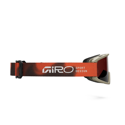 Maska GIRO TAZZ Oranžna Zaslon VIVID