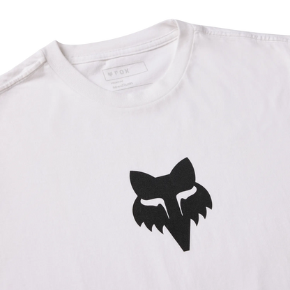 T-Shirt FOX HEAD 195 ORIGINAL Korte Ærmer Hvid Optisk