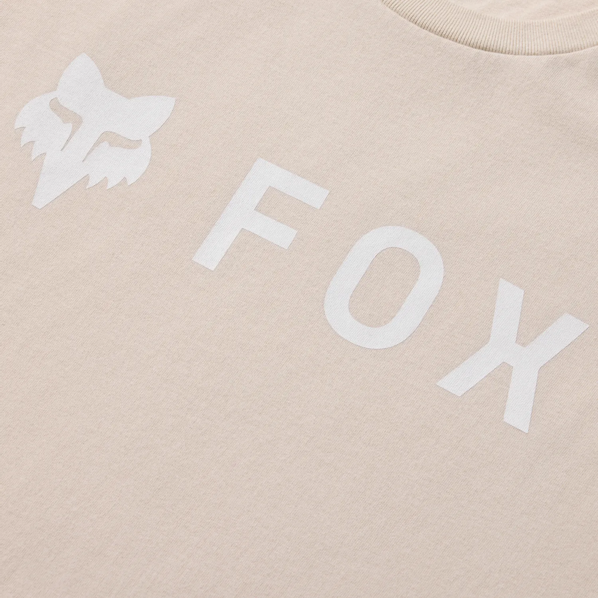 FOX ABSOLUTE 195 ORIGINAL -t-paita Lyhythihainen Beige Chalk
