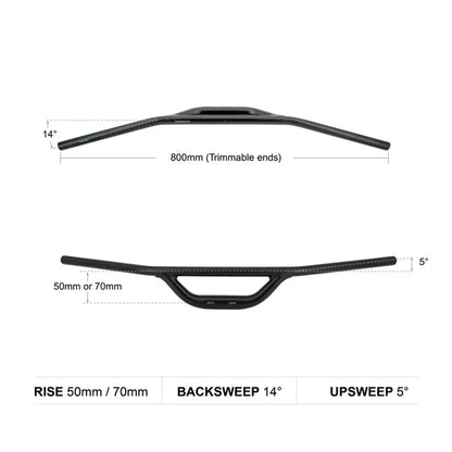 REDSHIFT Top Shelf Flat Rise 70mm 800mm juhtraud