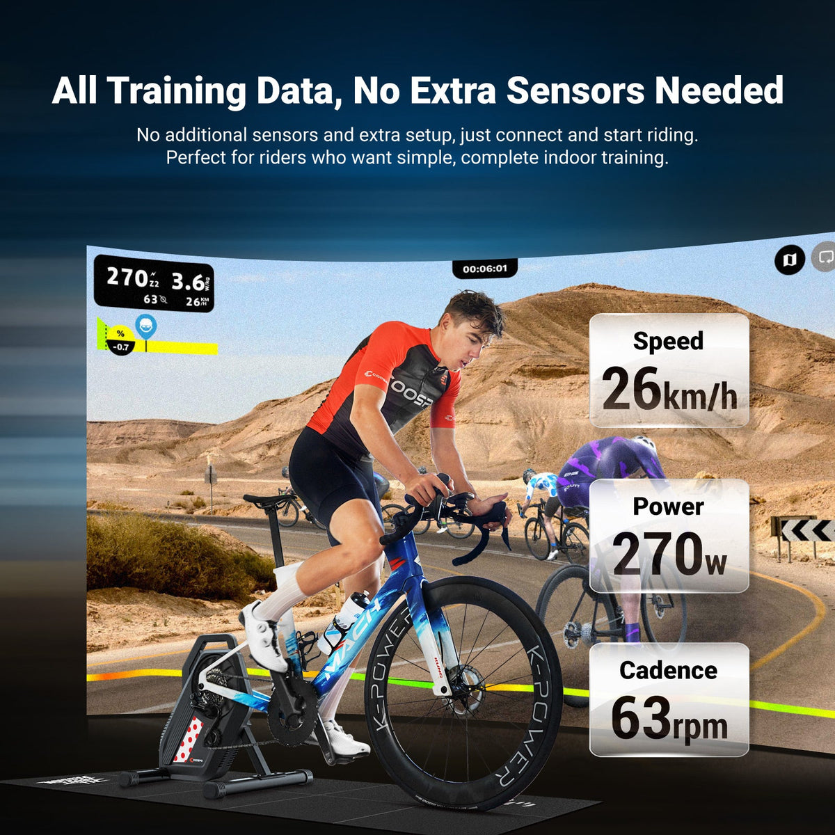 COOSPO T10 smarttrainer