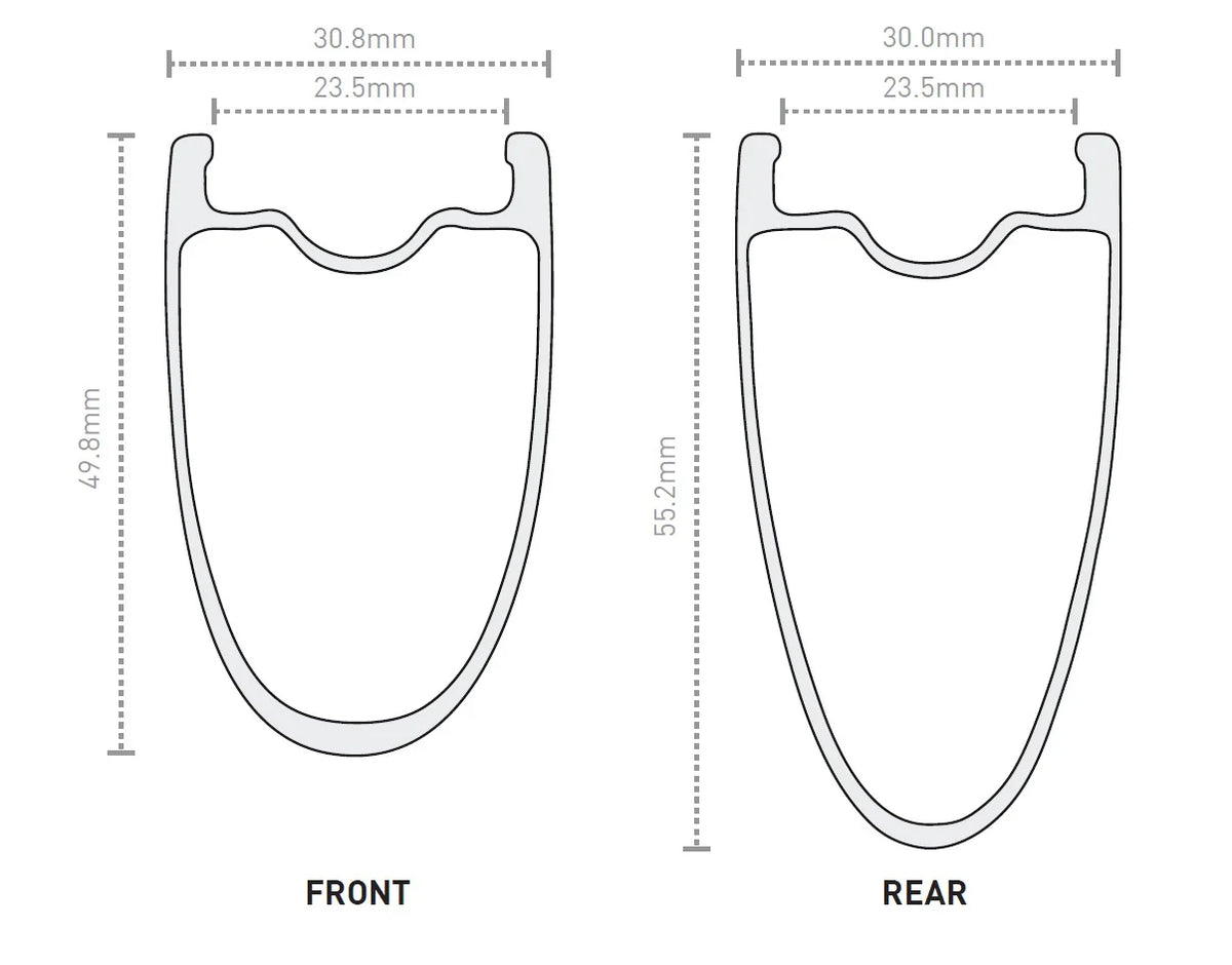 Przednie Koło ENVE SES 4.5 PRO Tubeless Ready (Center Lock) Czarne