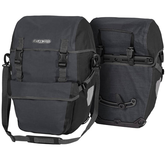 Par Bagagebærertasker ORTLIEB BIKE PACKER PLUS 42 L Sort