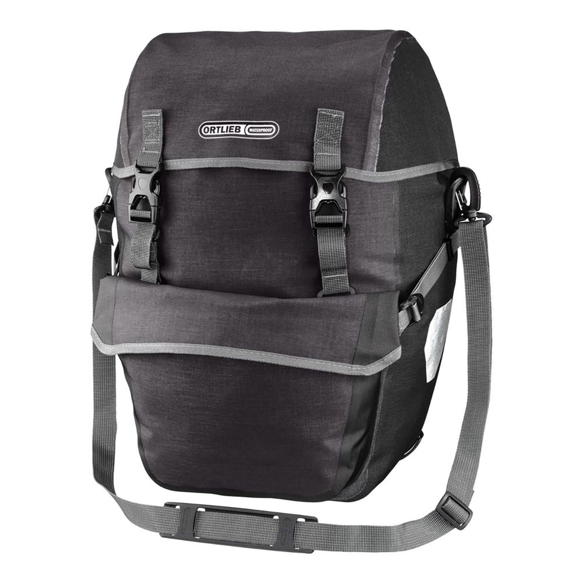 Par Bagagebærertasker ORTLIEB BIKE PACKER PLUS 42 L Sort