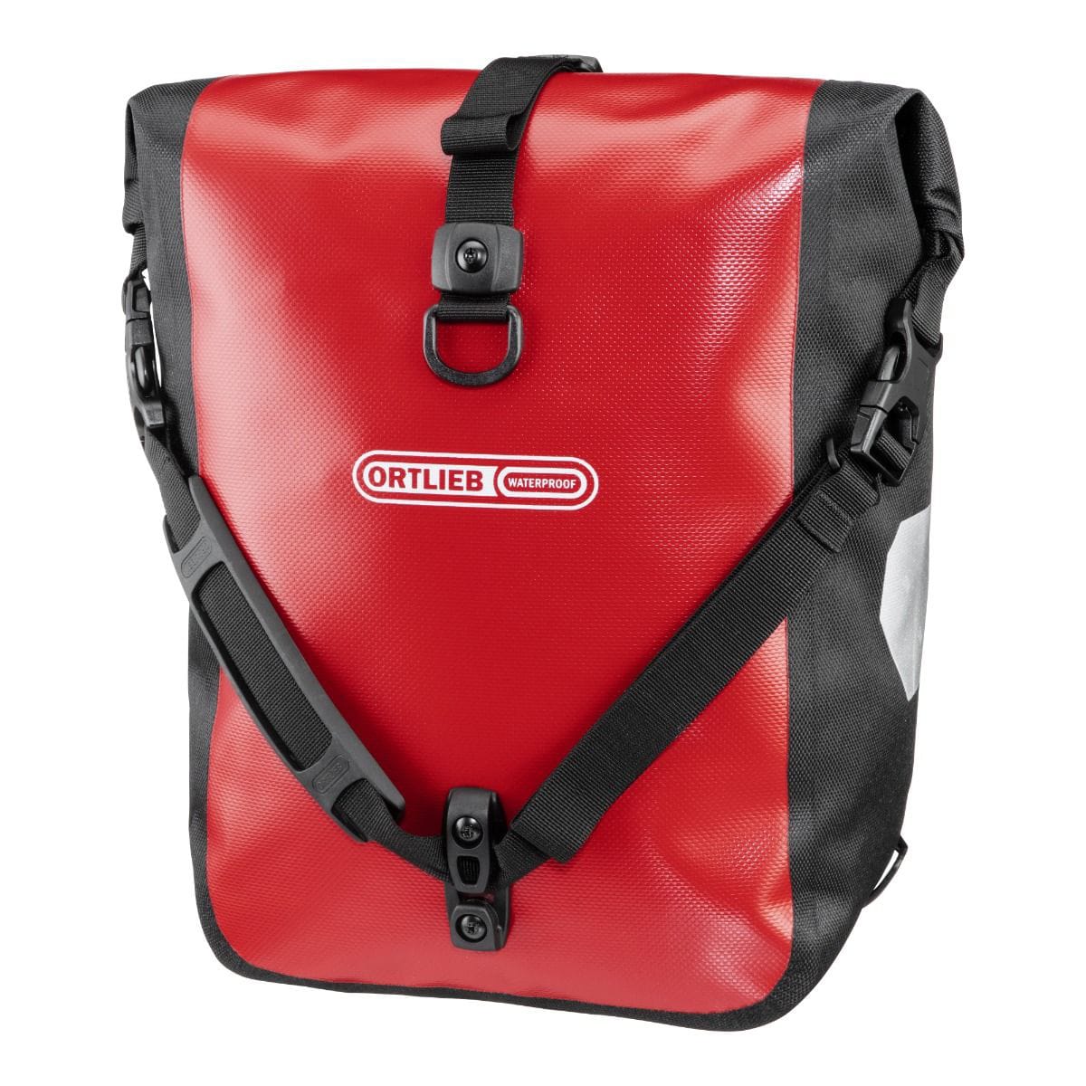 Par av ORTLIEB SPORT ROLLER 25 L Röda Packväskor