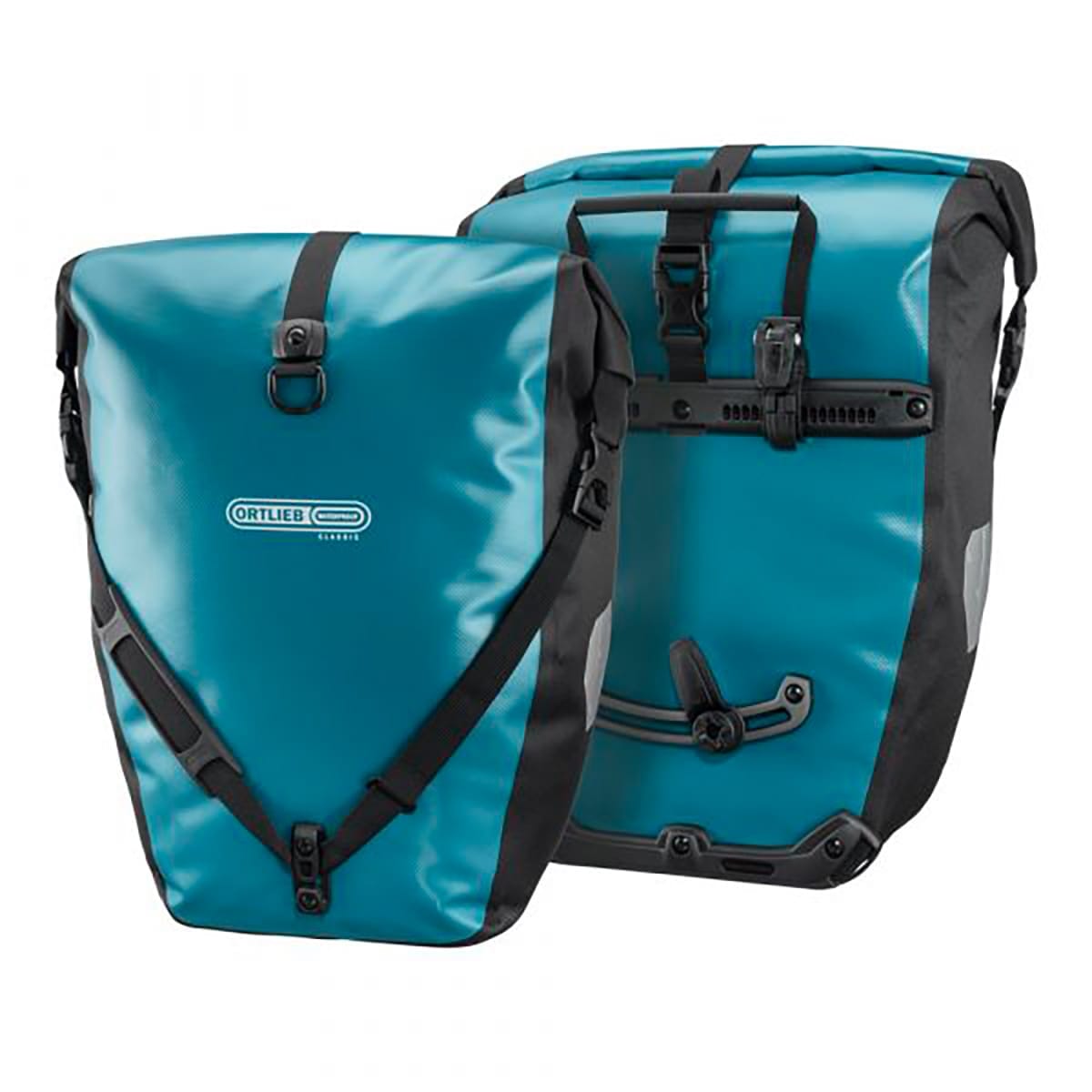 Par pakethållarskor ORTLIEB BACK ROLLER 40 L Turkos