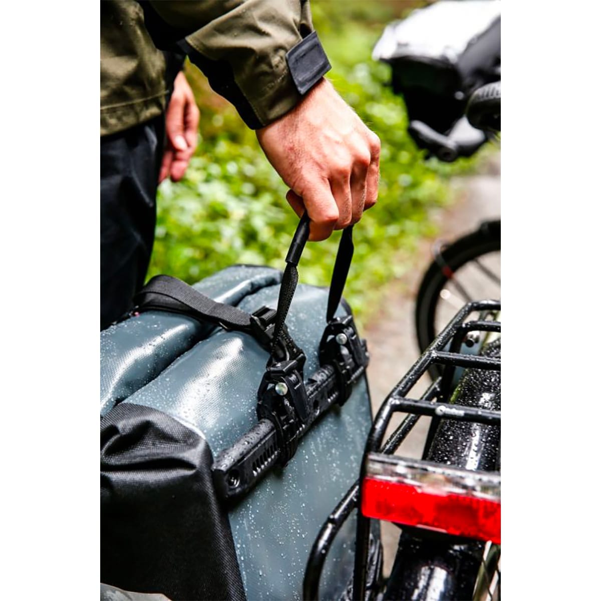 Par pakethållarskor ORTLIEB BACK ROLLER 40 L Turkos