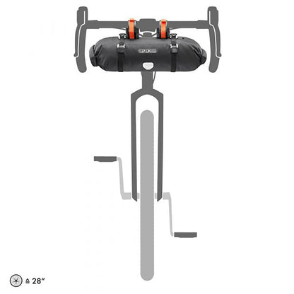 Styrtaske ORTLIEB HANDLEBAR-PACK 9 L Sort