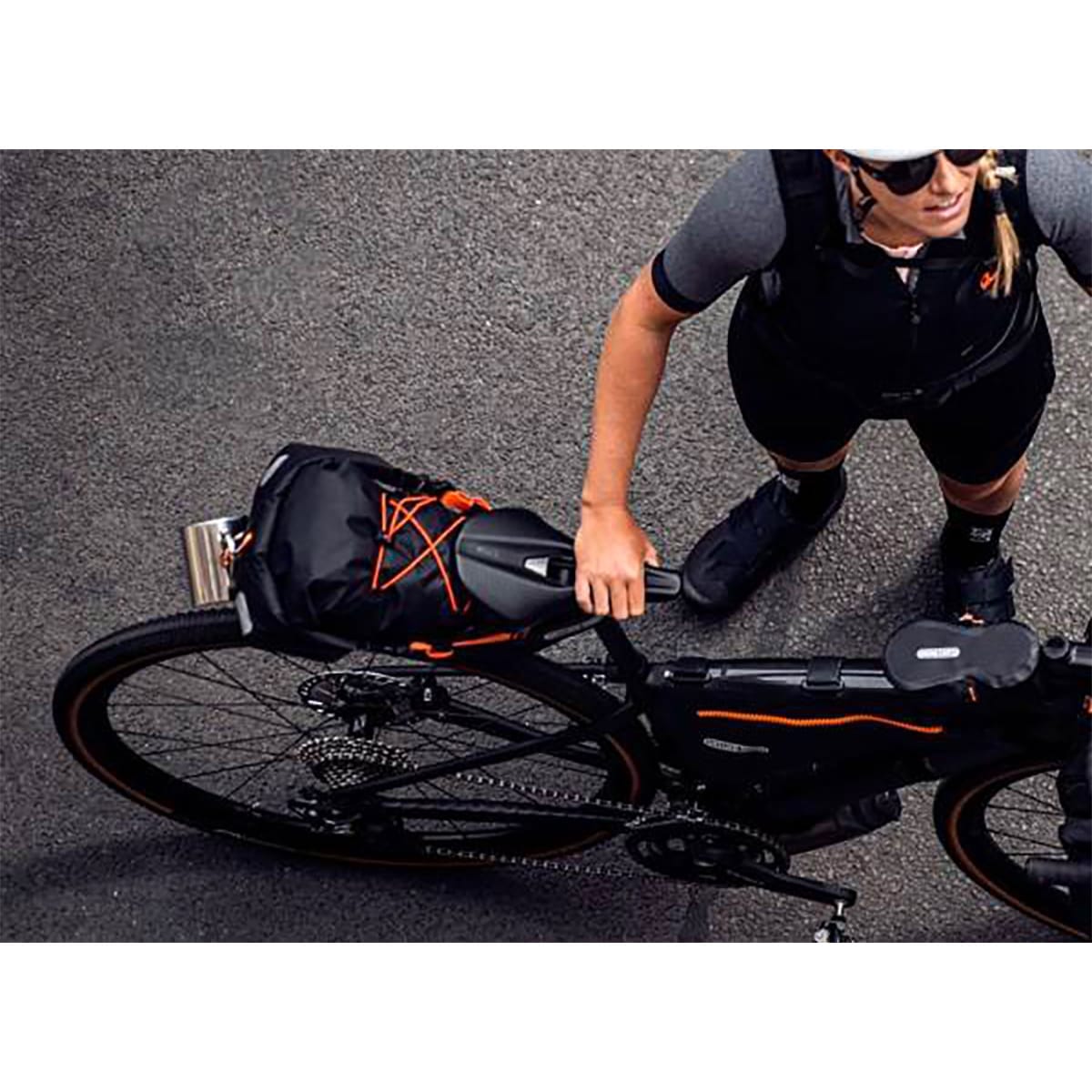 ORLIEB SEAT PACK 11 L Black Saddle Bag