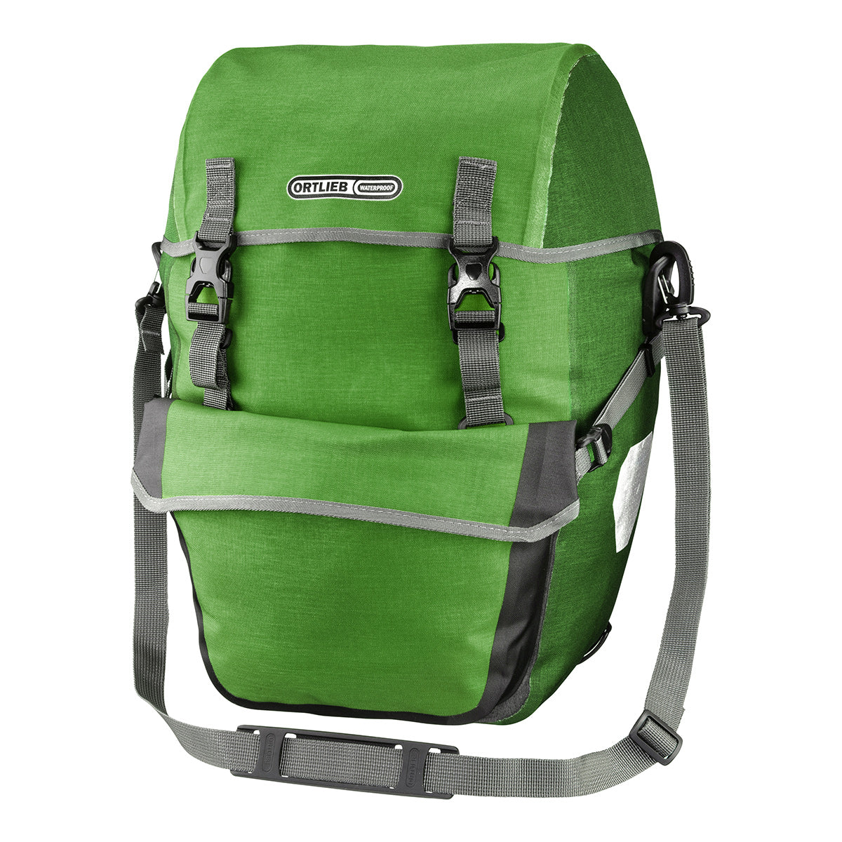 Par Pakethållarväskor ORTLIEB BIKE PACKER PLUS 42 L Grön
