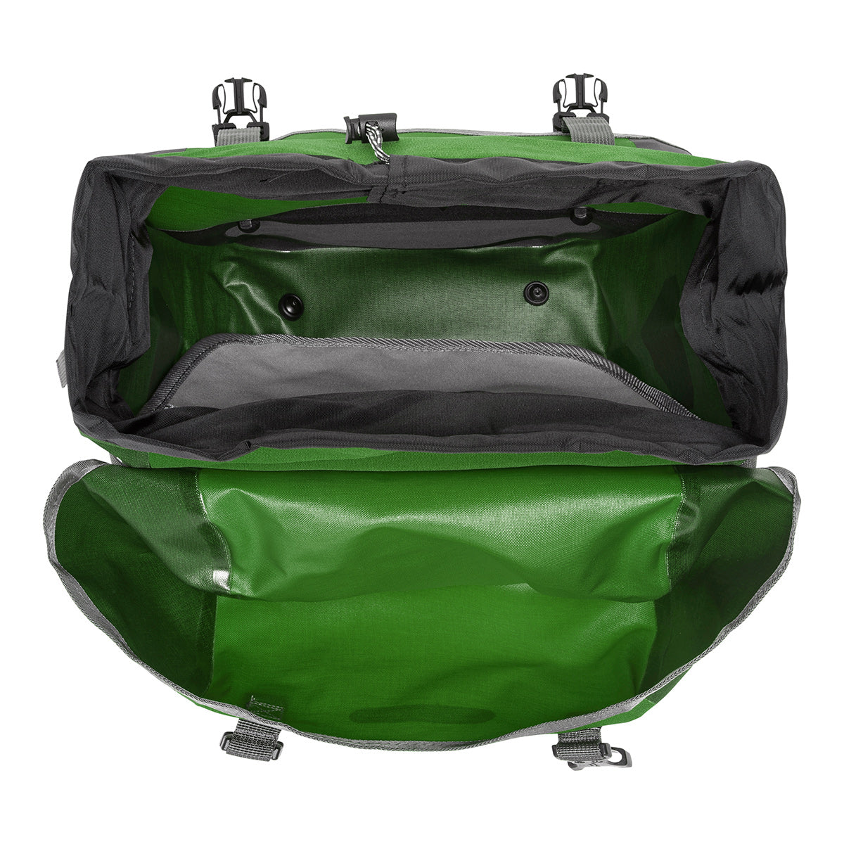 Par Pakethållarväskor ORTLIEB BIKE PACKER PLUS 42 L Grön