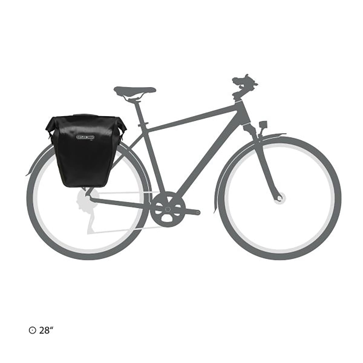 Τσάντα Σχάρας ORTLIEB BACK ROLLER CORE 20 L Μαύρο