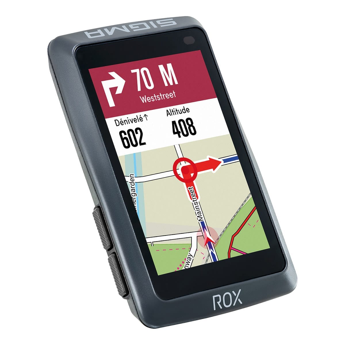 GPS ROX 12.1 EVO Basic Musta