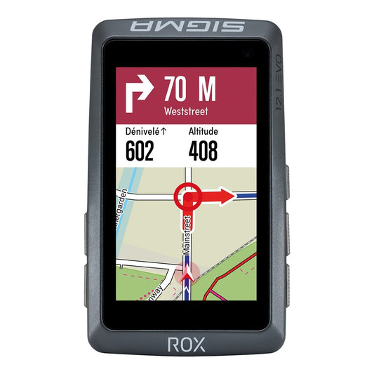 GPS ROX 12.1 EVO Basic Musta
